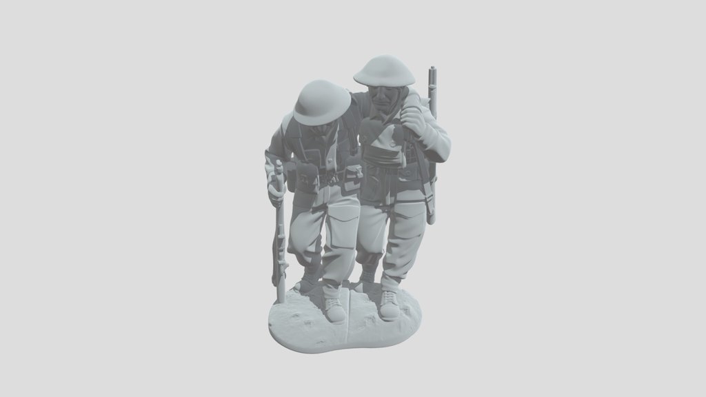Two World War II Soldiers