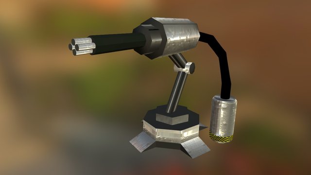 Turret 3D Model