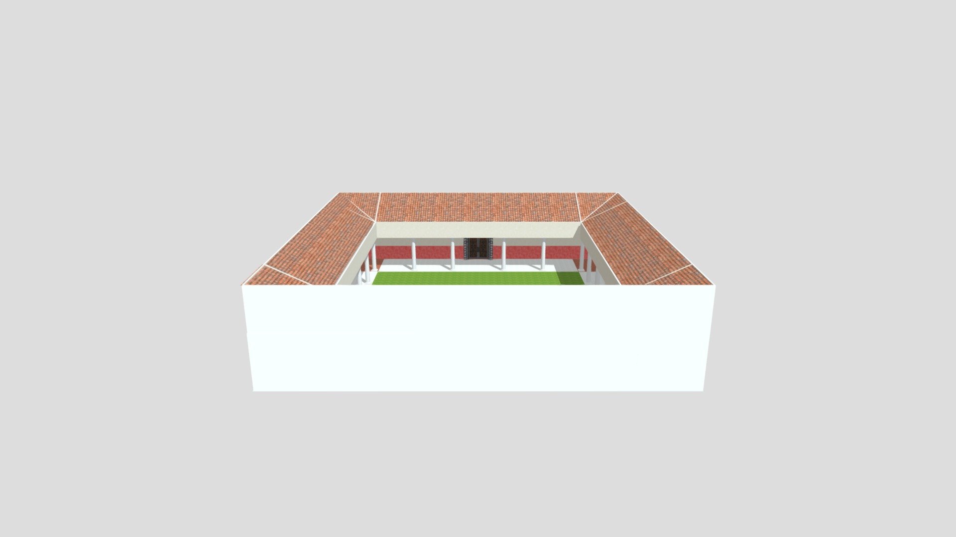 Roman Courtyard 9