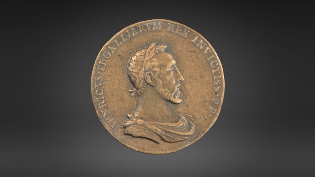 Médaille : Henri II, roi de France