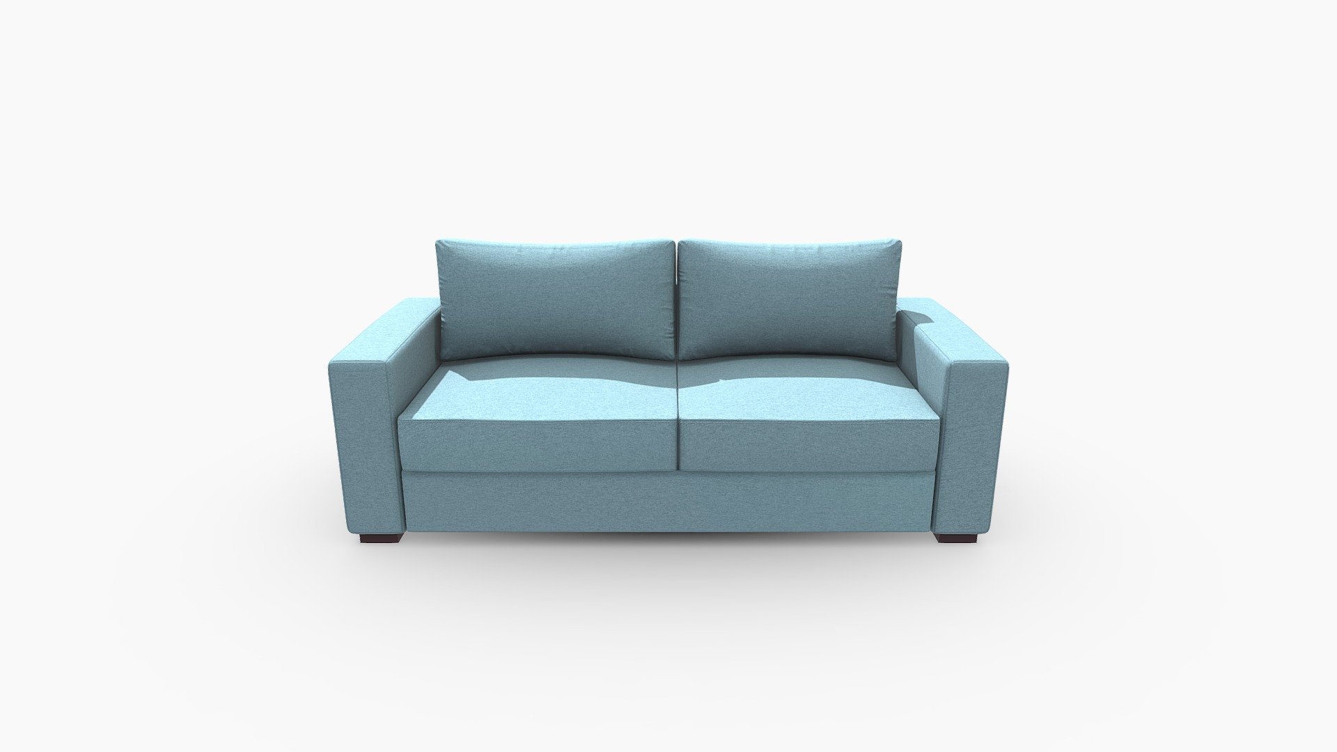 70018_SOFA 3 PUESTOS VENETO T.NAKANO AZUL INDIGO — Sketchfab embed 3D viewer