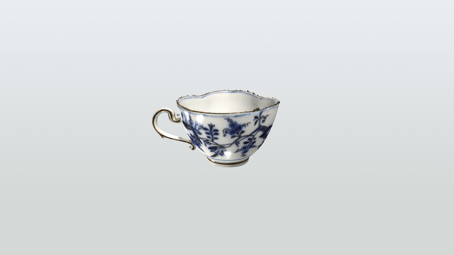 White China Teacup