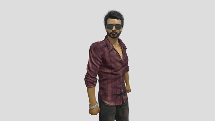Vijay the Master 3D 3D Model