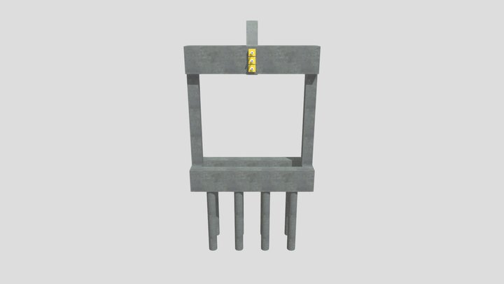 MERCADINHO SÃO LUIZ VIRGILIO TÁVORA 3D Model