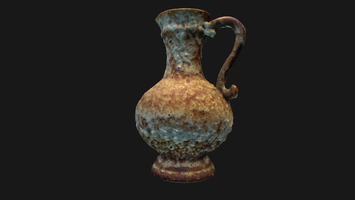 Old urn from sunken shipwreck  284pics *wip* 3D Model