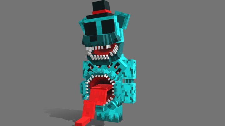 Five Night's At Freddy's: Freddy Corrupted - MC 3D Model