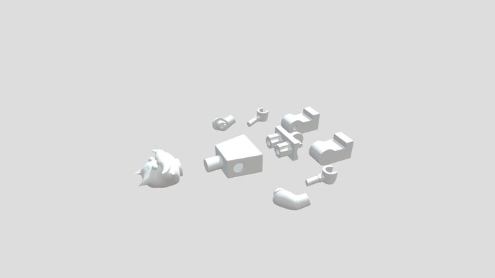 Lego Mr.B 3D Model