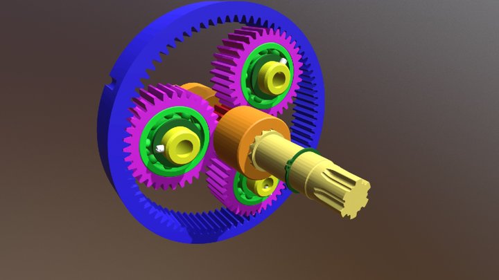 Planetovy prevod 3D Model