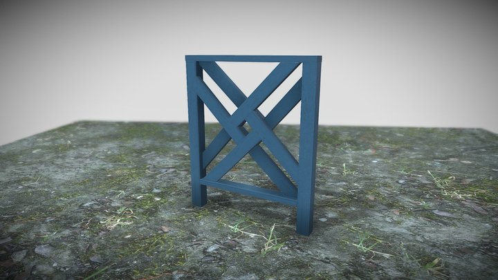 papa_fence 3D Model