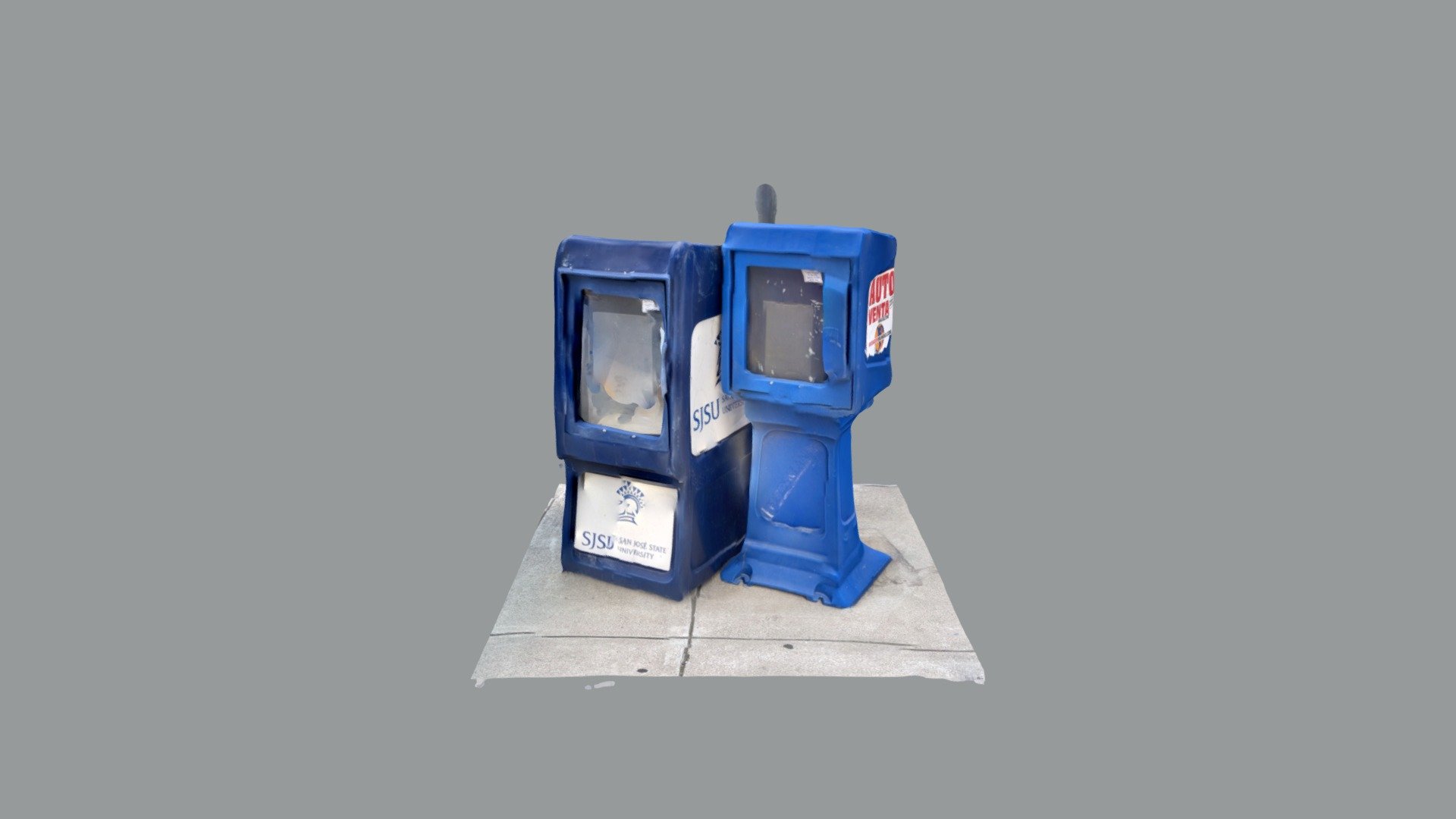 Newspaper Boxes - Download Free 3D model by Brad.Gayman [bfad499 ...