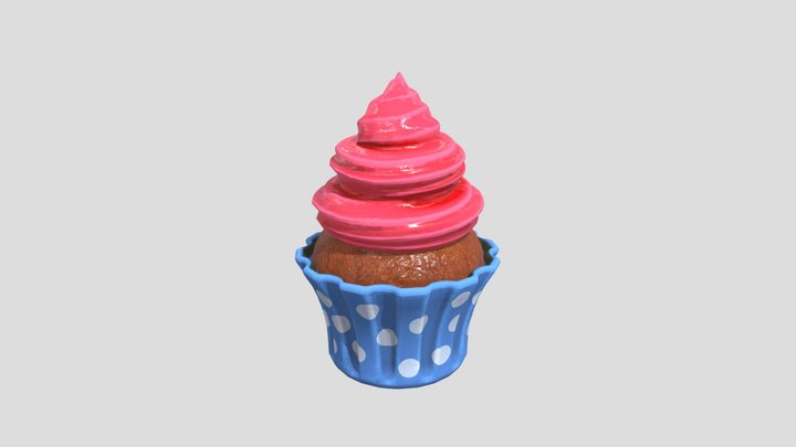 Cupcake 3D Model