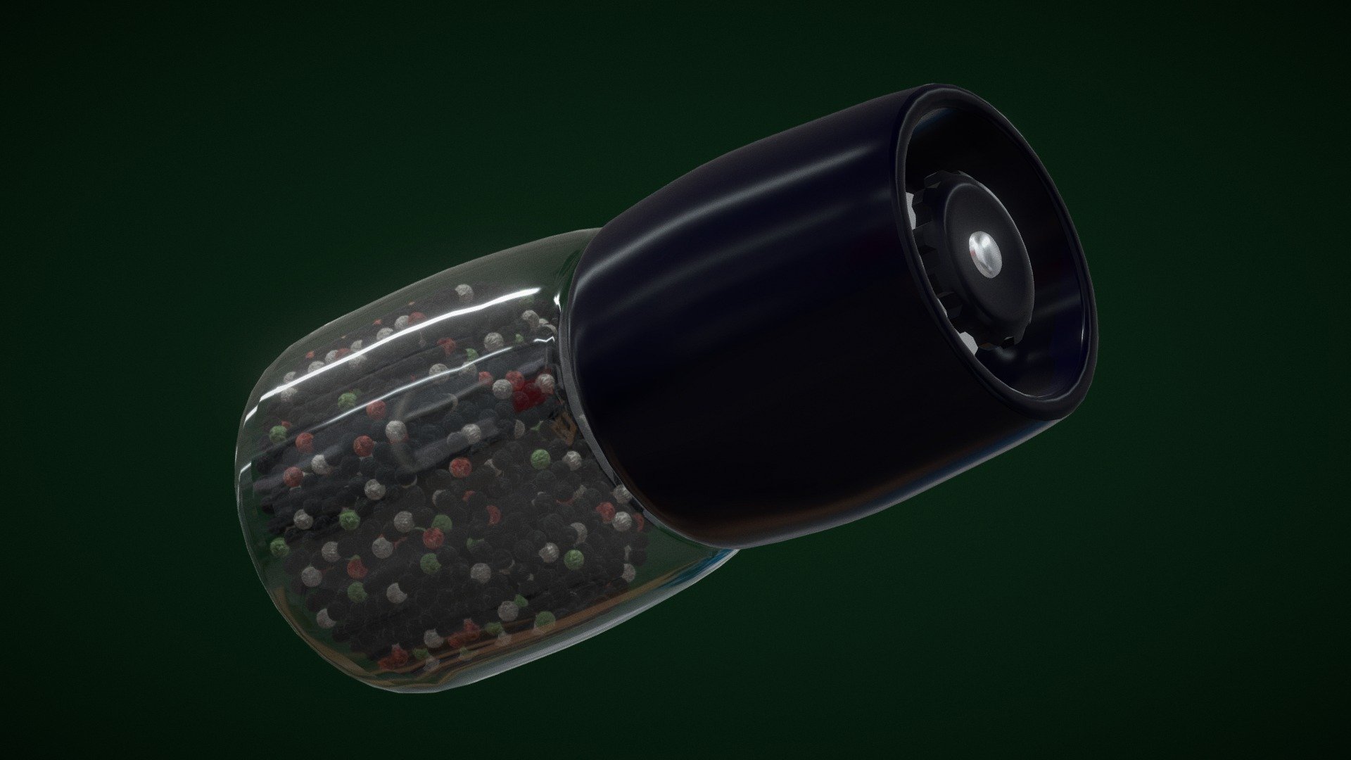 IKEA Ceramic Pepper Grinder 3D model by Kafu Design (kafudesign