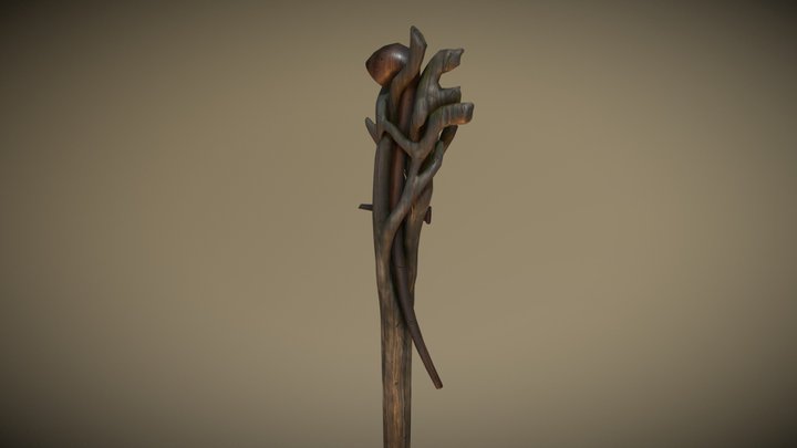 Gandalf Staff – Kostenloses 3D-Modell STL