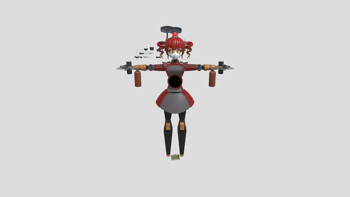 Noelle 3D Model