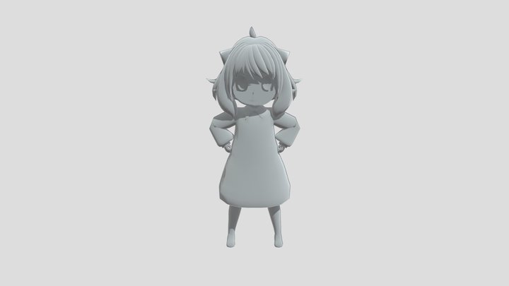 anya-forger-spy-x-family 3D Model