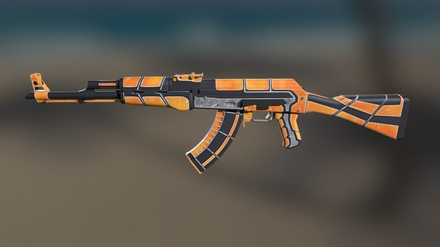 Ak-47 3D Model