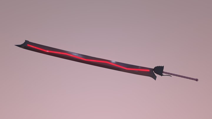 Tremenda Espada Futuristica 3D Model