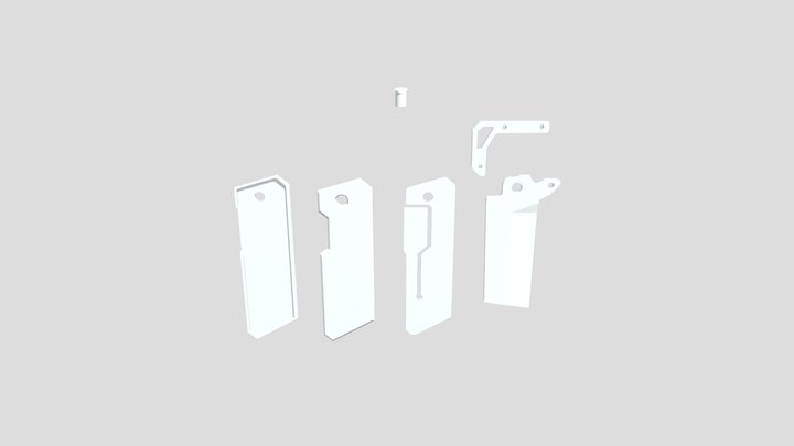 Rive Rogue Mini Knife 3d model 3D Model