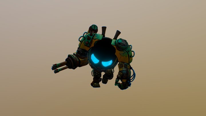 Mech_GroundPound 3D Model