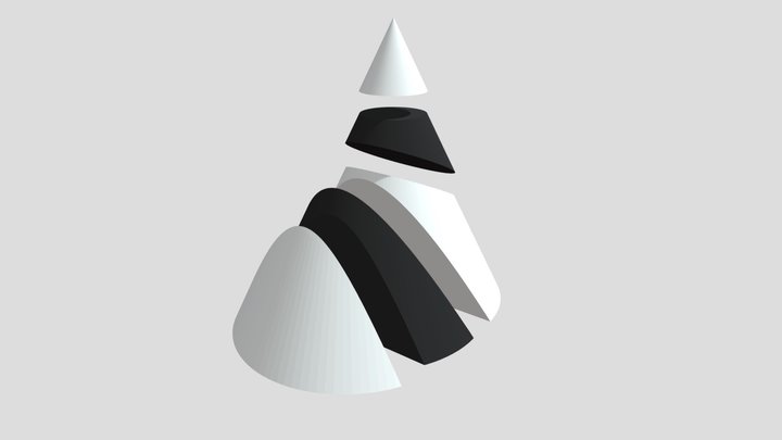 Sezioni coniche / Conic Sections 3D Model