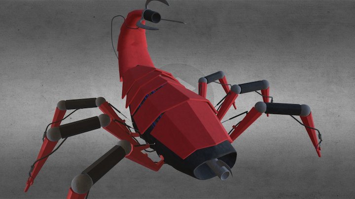 Scorpio Bot 3D Model