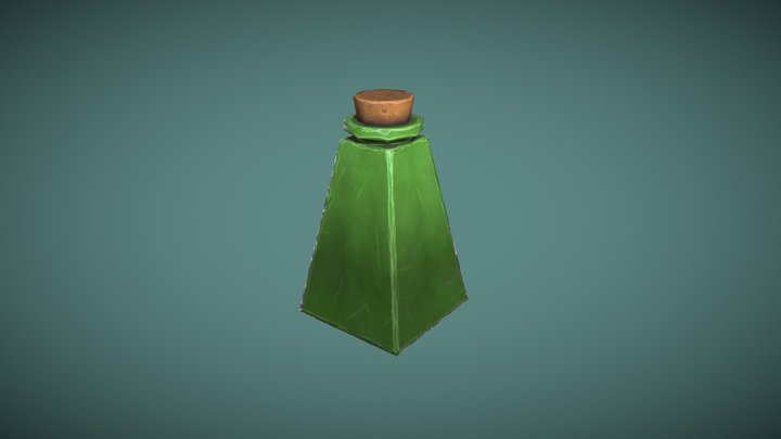 Poisoned Potion 3D Model
