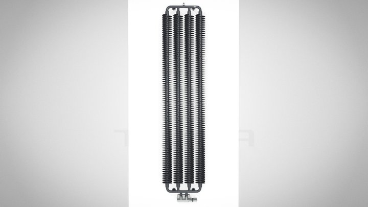 RIBBON V radiator – Gratis 3D-model STL