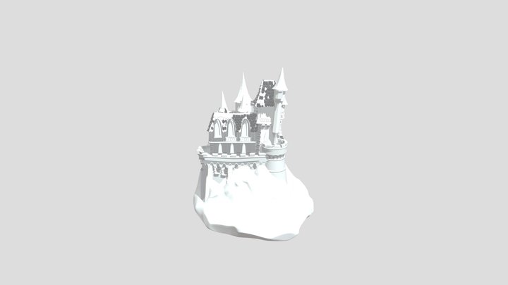 Evil Castle_2 3D Model