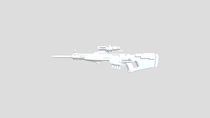 Hawk DMR (Untextured) 3D Model