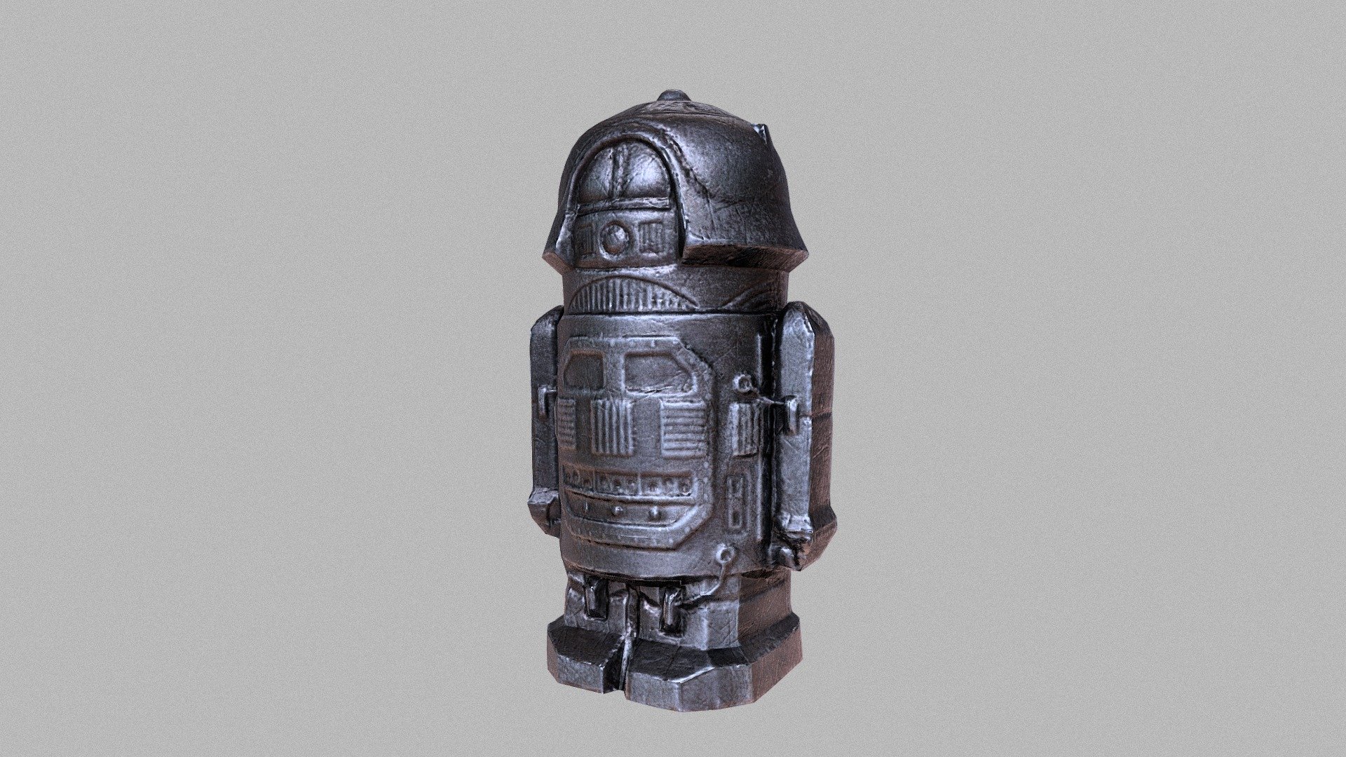 Robot statuette