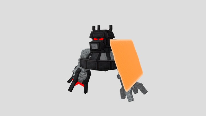 Juggernaut Astro Toilet (Minecraft) 3D Model