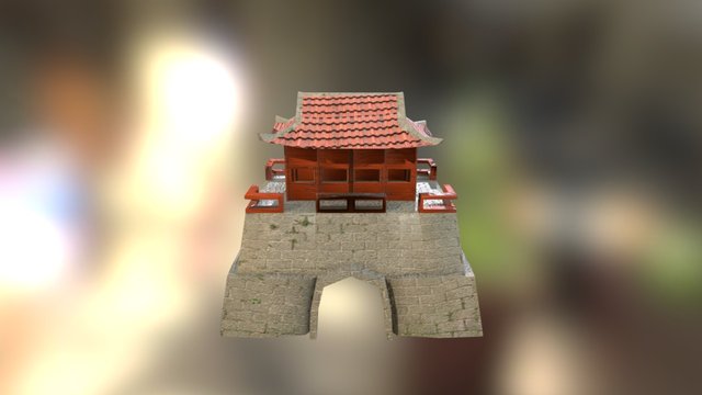 城門 3D Model
