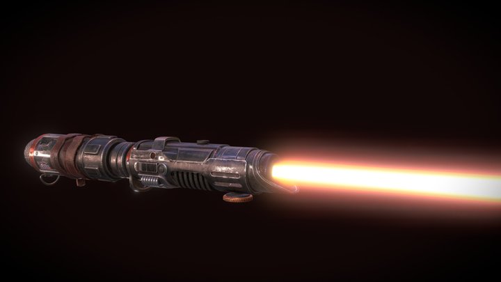 Sith LightSaber 3D Model
