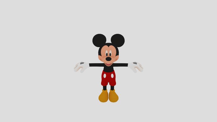 mickey mouse model 3D Model
