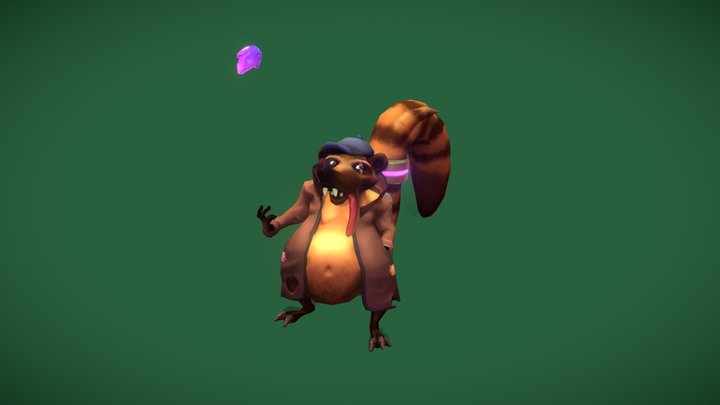 Coati Mercader 3D Model