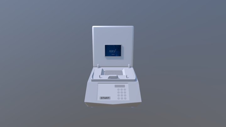 Pcr Machine 3D Model