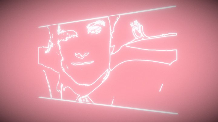 Josh Hutcherson Neon Sign – Modèle 3D gratuit STL