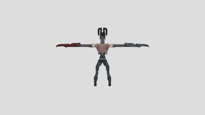 Goat man 3D Model