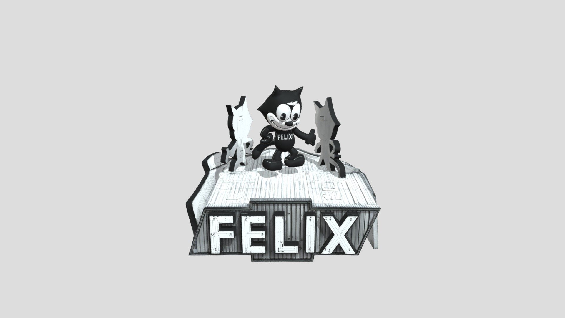 FELIX THE CAT 002 — Sketchfab embed 3D viewer