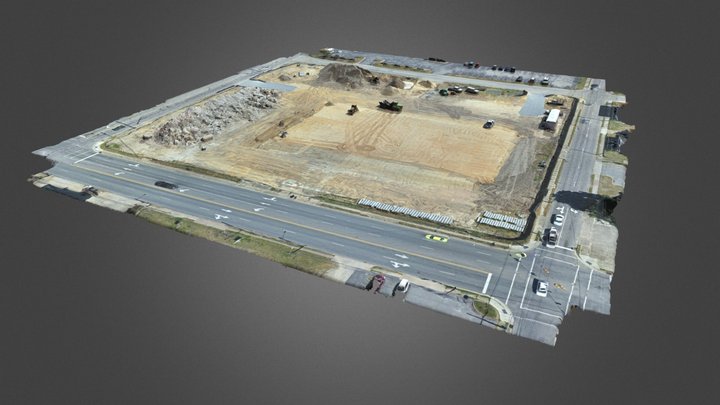 Washington PD Construction Site April 3, 2022 3D Model