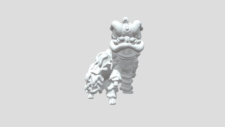 Lion dance – Modello 3D gratuito STL