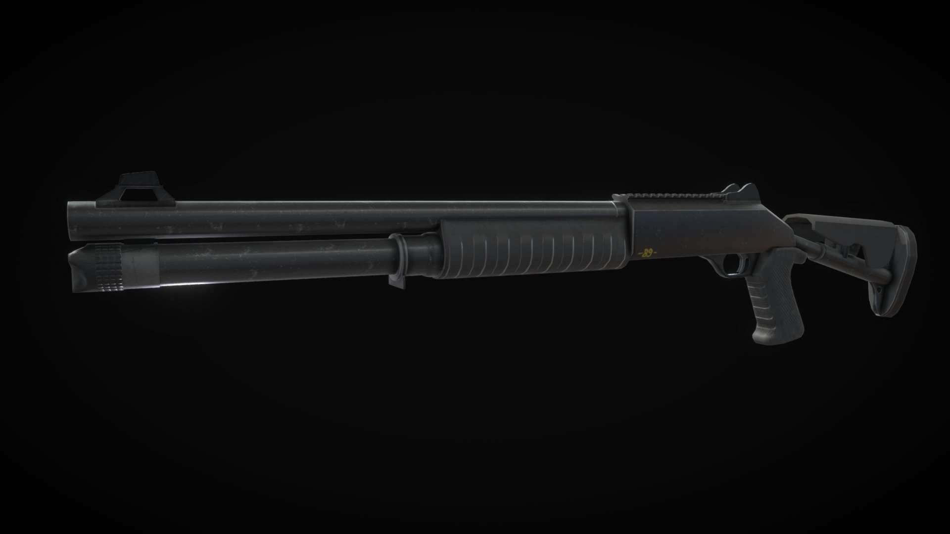 Shotgun - Download Free 3D model by MKoegler3D [bfbd8ed] - Sketchfab