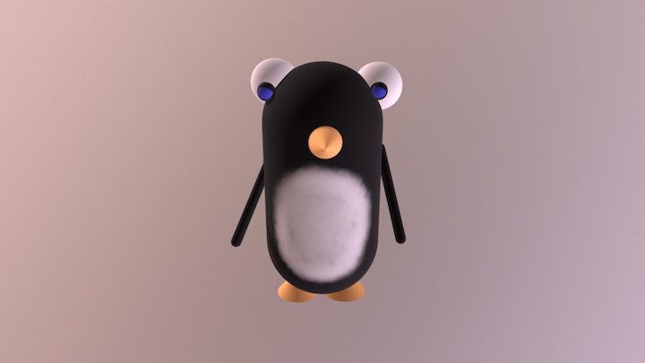 Pingviini 3D Model