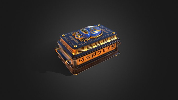Egyptian puzzle 06 3D Model