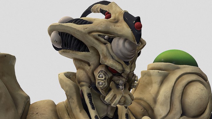 Guyver Gigantic 3D Model