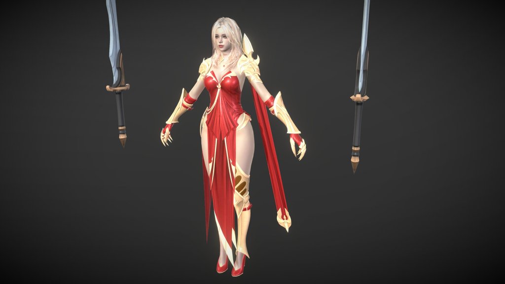 HIT2 Female swordsman