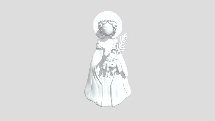 Santa Inês 3D Model