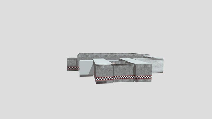 Freddy-fazbears-pizza-fnaf1-location-v2 3D Model