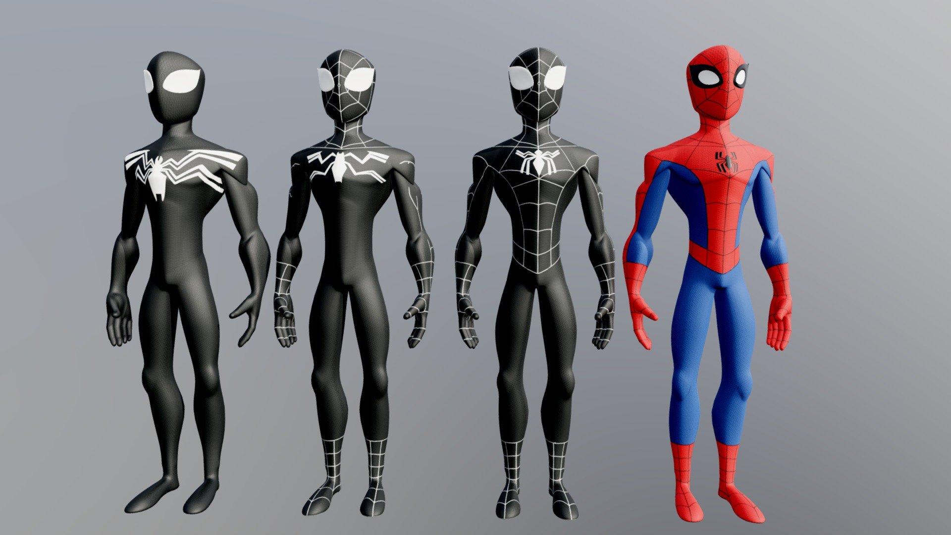 Spectacular Spider man - 3D model by ayushg1185 (@ayushg1185) [bfc2e57]