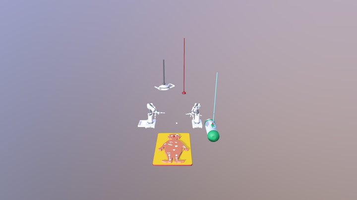 Robot Operation 3D Model